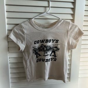 brandy melville cowboys tee